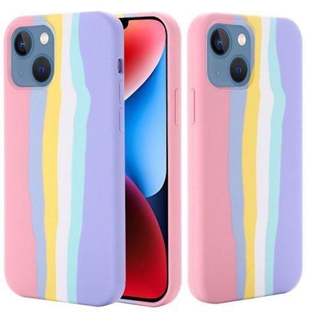 Rainbow Liquid Case för iPhone 15 Plus