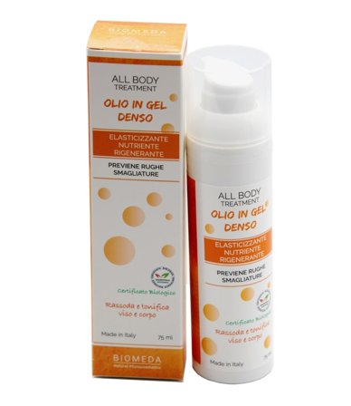 Biomeda Olio Gel Denso Rassodante Viso Corpo E Capelli 75ml