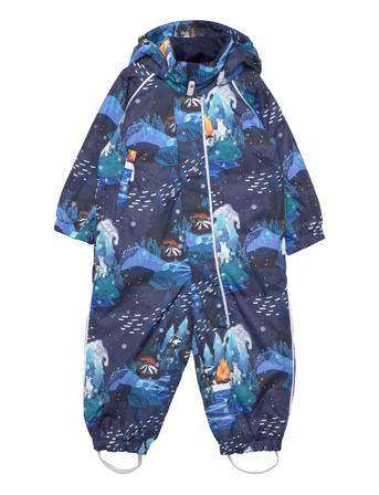 Reimatec Winter Overall, Langnes Outerwear Coveralls Snow/ski Coveralls & Sets Marineblå Reima*Betinget Tilbud