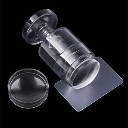 Neglelakk Stempel Skrape Sett Transparent Roterbar