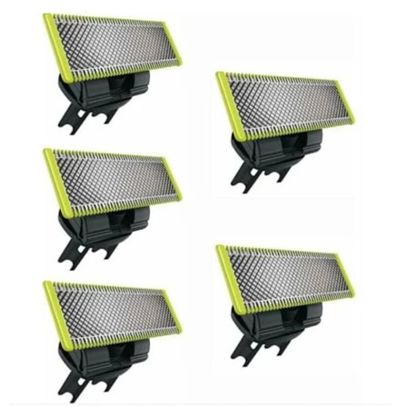 5 stk. Hodet til barbermaskin, erstatningsblad for Philips