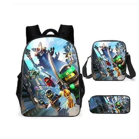 Phantom Ninja Ryggsekk Tegneserie Anime Skulderveske Crossbody Blyantveske-K