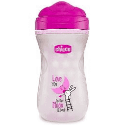 Chicco Tazza Glowling 14 Mesi+ Rosa 150ml