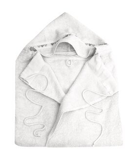 Badecape i frotté til barn Hvit - Duftin