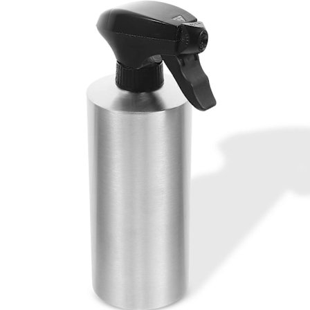 Vannkanne i rustfritt stål, vintage sprayflaske for hage og hjem