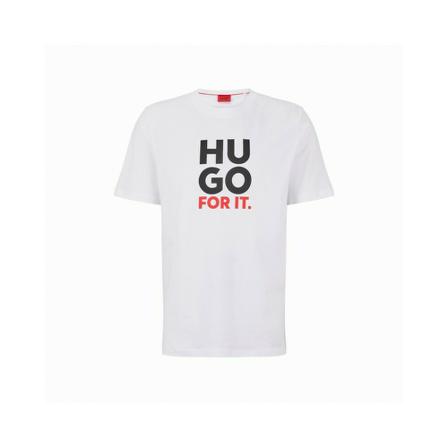 Hugo Boss Tee-shirt Dimen Hvid, Herre T-shirts