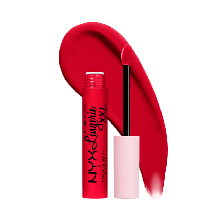 NYX Professional Makeup Lip Lingerie XXL Matte Liquid Lipstick Läppstift Unisex Röd 4 ML