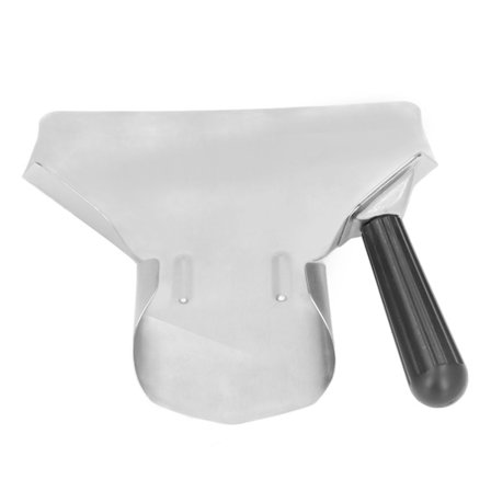 Fleksibel håndtag i rustfrit stål, pommes frites-posefylder, fødevaregodkendt multifunktionel popcorn-chips dispenser