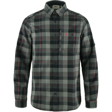 Fjällräven Men's Fjällglim Shirt T-Shirt in Black/Grey | Size: XS