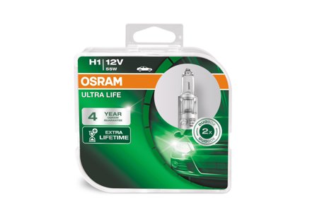 OSRAM H1 Ultra Life 55W 12V P14,5S Hcb2Box