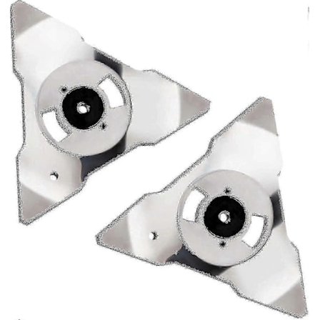 2-pak Erstatningsblade til Robomow RS TS MS RC TC MC Robotplæneklipper Rustfrit stål