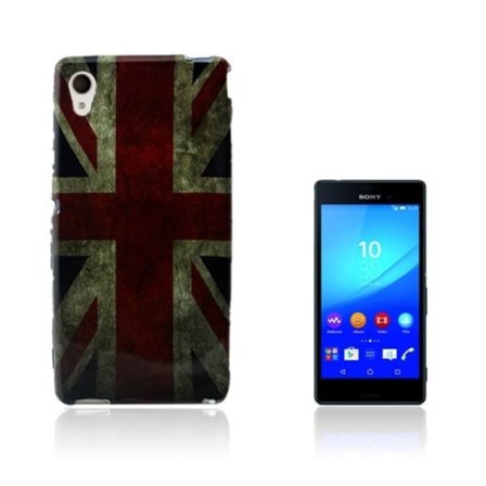 Westergaard Sony Xperia M4 Aqua Cover - Vintage Britisk Flag