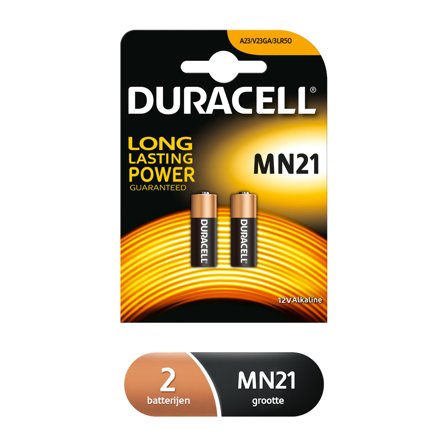 Duracell Alkaline SecurityMN21, 12V 2p