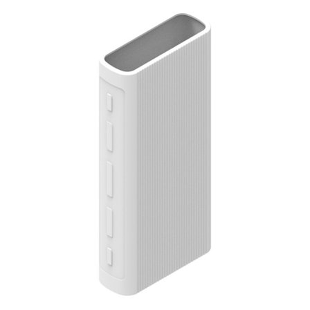 Slitasjebestandig anti-skli for 20000mAh PLM07ZM/PB2050ZM/PLM18ZM Power Bank-deksel