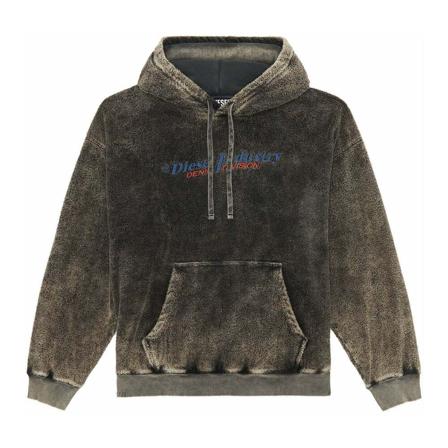 Diesel Hoodies Sort, Herre