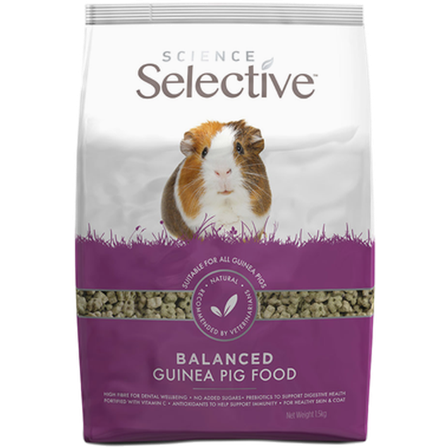 Supreme Selective - Science Selective marsvin 3 kg - Smådyr - Fôr & høy til smådyr - Pellets - ZOO.no