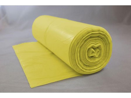 Riskavfallssäck LLD 125L 70my gul 10/rl - Lyreco - Sjukvård och omsorg - Inredning - Riskavfallshantering