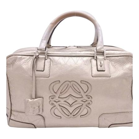 Loewe Pre-owned, Handbags Beige, Dames, Maat:ONE Size
