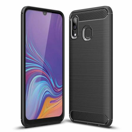 Samsung Galaxy A30 Skal Stöttåligt - Svart Svart