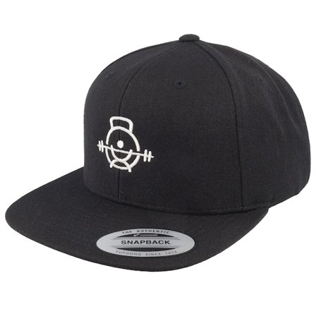 Berzerk - Black snapback Czapka Z Daszkiem - Workout Fitness Logo Black Snapback @ Hatstore