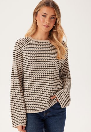 Object Collectors Item Objester L/S KNIT PATTERN TOP Vaatteet