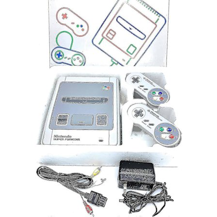 Super Famicom Pelikonsoli, tuontivideopelit
