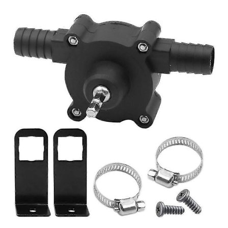 Mini Elektrisk Borepumpe Dieselolie Væske Vand Hånd Selvansugende Transferpumper Hurtig Pumpning_Specielle gaver