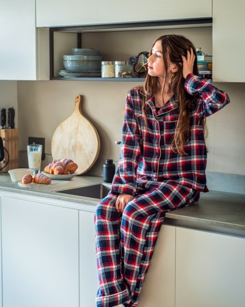 RYVLS Flannel Pyjama Pant Bunt Pyjamas/Pyjamahosen Mädchen - Kids Brand Store