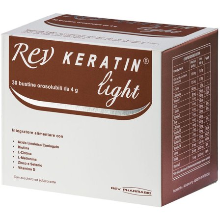 Rev Keratin Light 30buste 120g