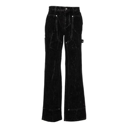 Stella McCartney, Loose-fit Jeans Zwart, Dames, Maat:W26