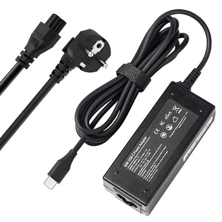 65W HP-kannettavan laturi HP-kannettavalle, 19,5V 3,3A virtalähde HP Stream 11 13 14 HP Pavilion 11 13 HP Chromebook 11 14