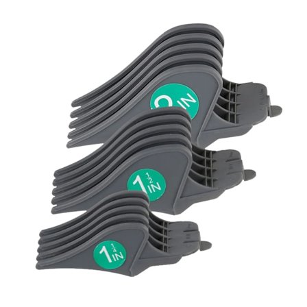 3kpl Ammattimainen muotoilurajoituskampa Parturi Hiustenleikkuri Leikkurin ohjain Rajoituskampa Ohjain Kampaamotarvikkeiden vaihtosarja~00119