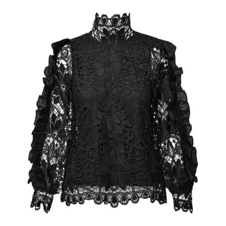 A-View, Mira Blouse Av 3987 Blauw, Dames, Maat:XS
