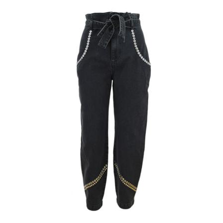 Gaëlle Paris, Jeans Zwart, Dames, Maat:W25