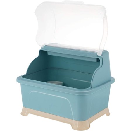 Kök Diskställ Med Lock Lock Amningsflaska Förvaringslåda Bänkskiva Köksredskap Besticklåda