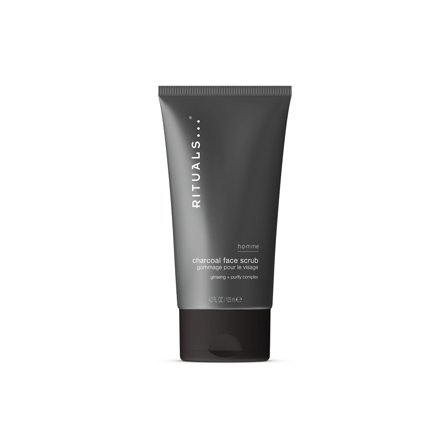 Rituals Homme Charcoal Face Scrub 125ml Uomo - Esfoliante viso