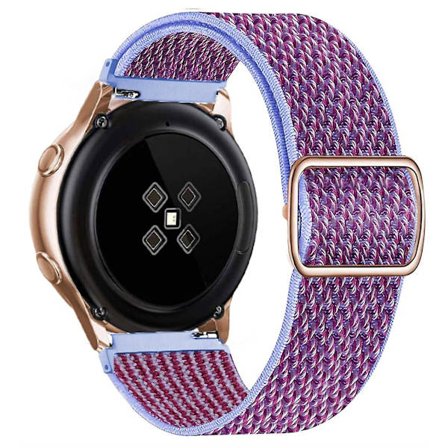 20 mm 22 mm band för Samsung Galaxy Watch 4/classic/3/5/ pro/active 2 Gear S3 Elastisk nylon Huawei Watch Gt 2 2e 3 Pro Strap