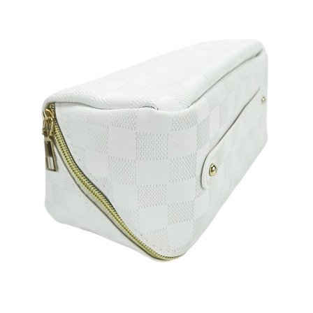 Rummelig toilettaske White