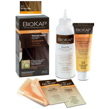 Biokap Nutricolor Tinta Capelli 7,0 Biondo Medio