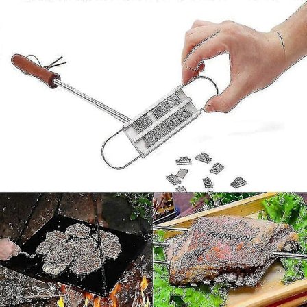 BBQ Bränningsjärn Bokstäver BBQ Verktyg - -