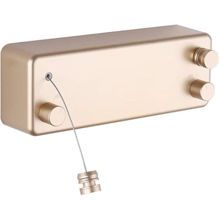 Guld Retractible Tørresnor til Indendørs og Udendørs Brug - Heavy D