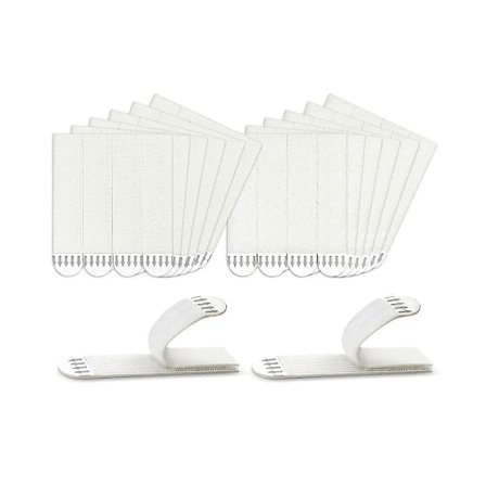 Bildhängare Starka, 24-Par (48 Strips) Självhäftande Bildhängare för Väggar, Hängande Bilder