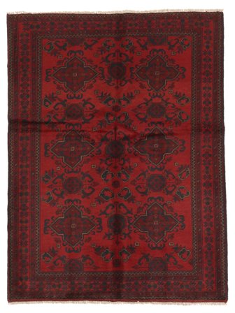 Medalionowy Mały Afgan Khal Mohammadi Dywan 148X199 Wełna