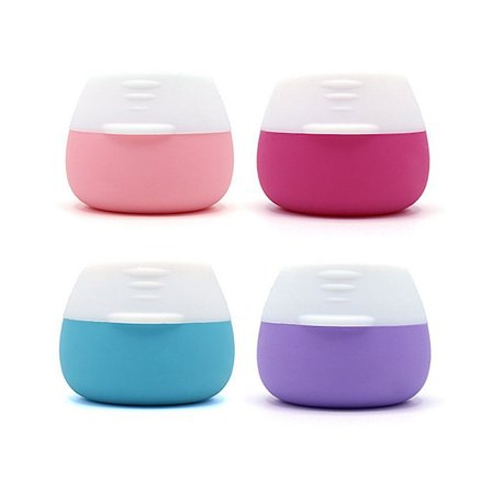 4 st 20 ml Silikon Reseemballageask Medicinask Fyra Färger Blandning