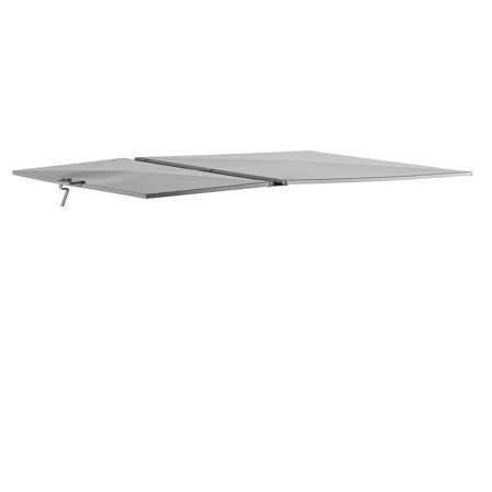 Lock till tippcontainer, 900 liter, grå