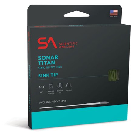 SA Sonar Titan Sink Tip 3 WF Fly Line # 10