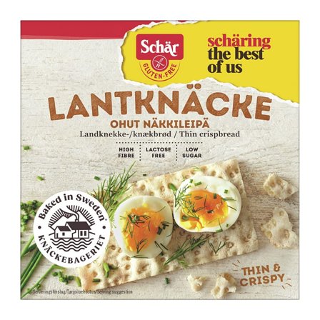 Schär Lantknäcke 230 g, Helse & Madvarer, Brød, Kiks & Kager, Knækbrød