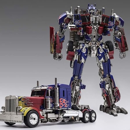 Edition Optimus Alloy 11 tommers SS05 Figur Filmutgave Overdimensjonert