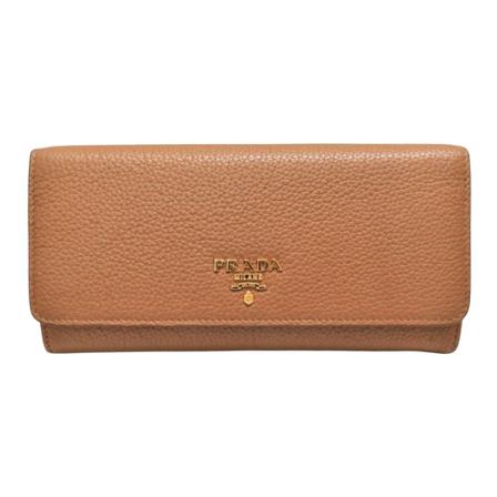Prada Vintage, Wallets Cardholders Bruin, Dames, Maat:ONE Size