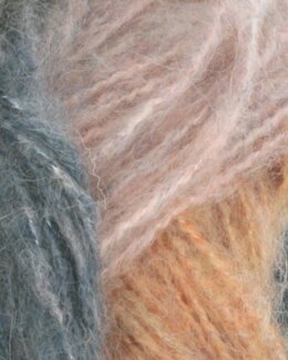 Garn Twisty Air 150g Multi - Gjestal Garn